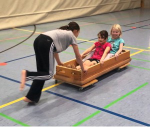 Bob fahren bei den Olypischen Winterspielen