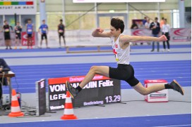Felix von Balduin bei den sdt. Hallenmeisterschaften