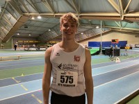 Jonas Kutter beim Saisonstart in Mannheim