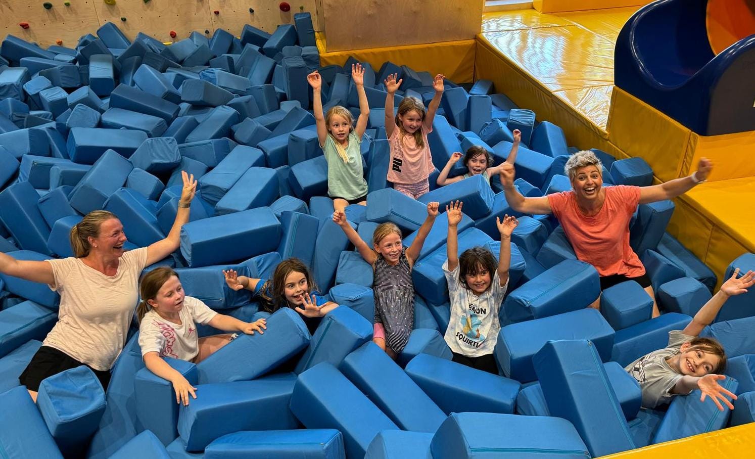Die Jumping Chicas in der Bewegungswelt Waldau