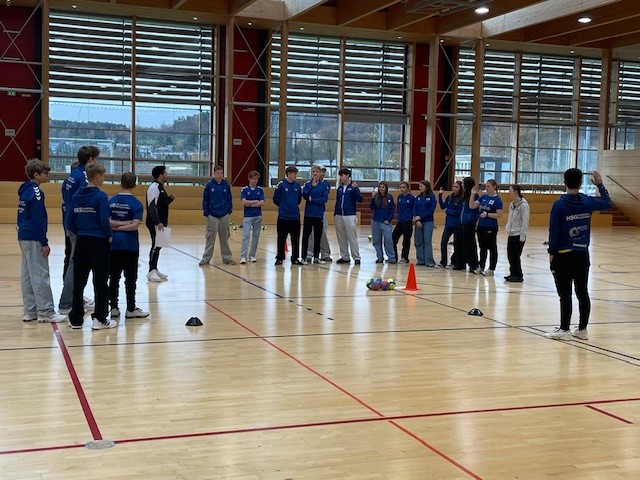 Die Trainer der HSG bei der Vorbereitung zum Grundschulaktionstag