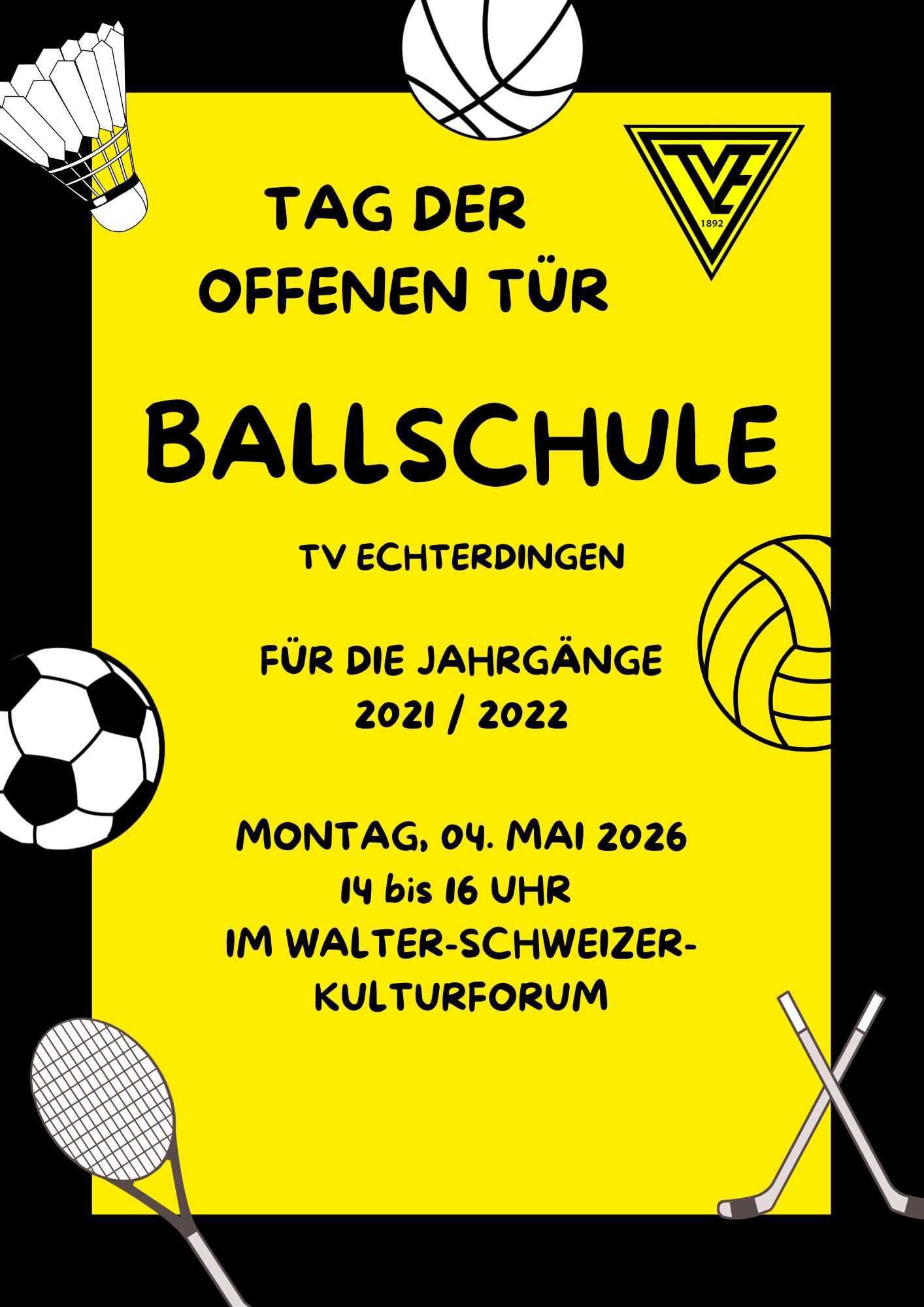 Flyer Tag der offenen Tür 2026