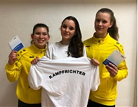 Unsere neuen Kampfrichterinnen